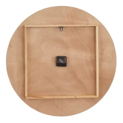 Kirkland's Home And Natural 2-Tone Wood Wall Clock- Clocks