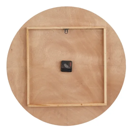 Kirkland's Home And Natural 2-Tone Wood Wall Clock- Clocks