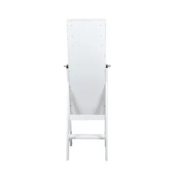 Kirkland's Home And Silver Wood Mirror Armoire- Full Length & Floor Mirrors