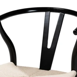 Kirkland's Home And Tan Wishbone Dining Chairs, Set Of 2- Dining Chairs