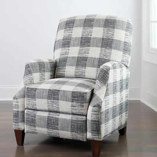 Kirkland's Home And White Buffalo Check Recliner- Accent Chairs