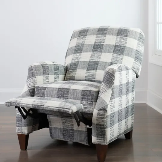 Kirkland's Home And White Buffalo Check Recliner- Accent Chairs