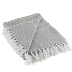 Kirkland's Home And White Thin Stripe Throw- Blankets & Throws