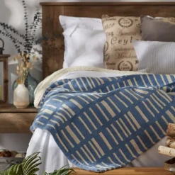 Kirkland's Home And White Urban Throw- Blankets & Throws