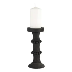 Kirkland's Home Antique Beaded Column Candle Holder, 11 In.- Candle Holders