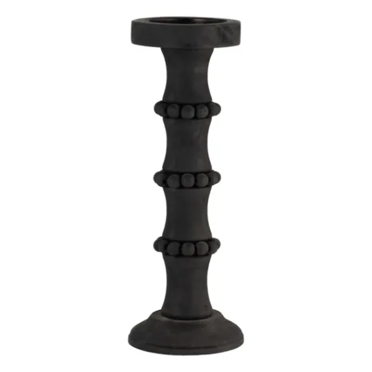 Kirkland's Home Antique Beaded Column Candle Holder, 15 In.- Candle Holders