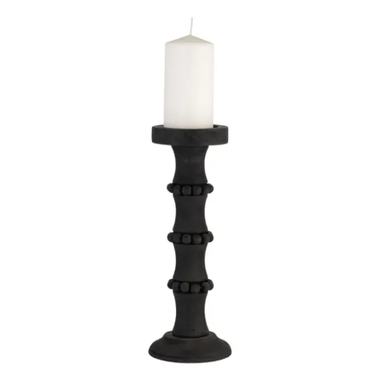 Kirkland's Home Antique Beaded Column Candle Holder, 15 In.- Candle Holders