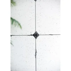 Kirkland's Home Antique Black Floral Panel Rectangle Mirror- Decorative Mirrors
