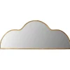 Kirkland's Home Antique Brass Scalloped Wall Mirror- Decorative Mirrors