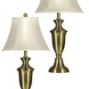 Kirkland's Home Antique Brass Table Lamp, Set Of 2- Table Lamps