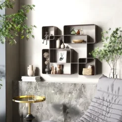 Kirkland's Home Antique Bronze Rada Wall Shelf- Shelves