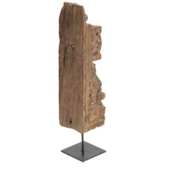 Kirkland's Home Antique Carved Wood Figurine- Statues & Figurines