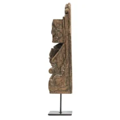 Kirkland's Home Antique Carved Wood Figurine- Statues & Figurines