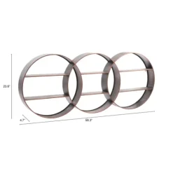 Kirkland's Home Antique Copper Guzzo Wall Shelf- Shelves