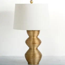 Kirkland's Home Antique Gold Mccollom Table Lamp- Table Lamps