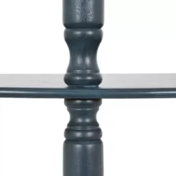 Kirkland's Home Antique Navy Half Round Console Table- Console Tables