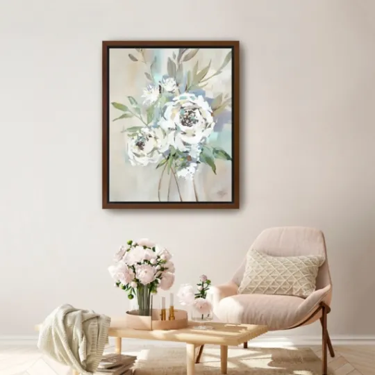 Kirkland's Home Antique Rose Ii Framed Canvas Art Print- Framed Art
