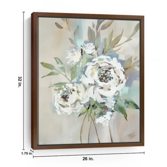 Kirkland's Home Antique Rose Ii Framed Canvas Art Print- Framed Art