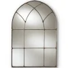 Kirkland's Home Antique Silver Arched Metal Mirror- Decorative Mirrors