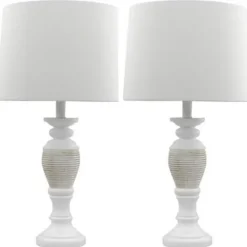 Kirkland's Home Antique Spun Center Table Lamps, Set Of 2- Table Lamps