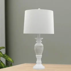 Kirkland's Home Antique Spun Center Table Lamps, Set Of 2- Table Lamps