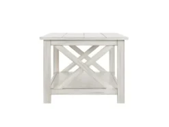 Kirkland's Home Antique Washed Wood Coffee Table- Coffee Tables