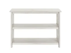 Kirkland's Home Antique Washed Wood Console Table- Console Tables