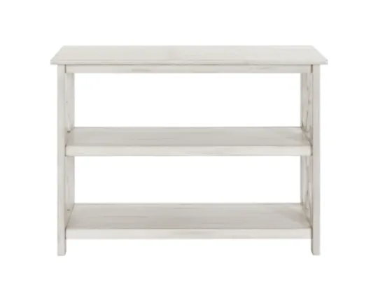 Kirkland's Home Antique Washed Wood Console Table- Console Tables