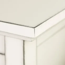 Kirkland's Home Antique White Wood Tv Stand Console Table- Console Tables