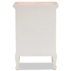 Kirkland's Home Antique Wooden 3-Drawer Nightstand- Nightstands