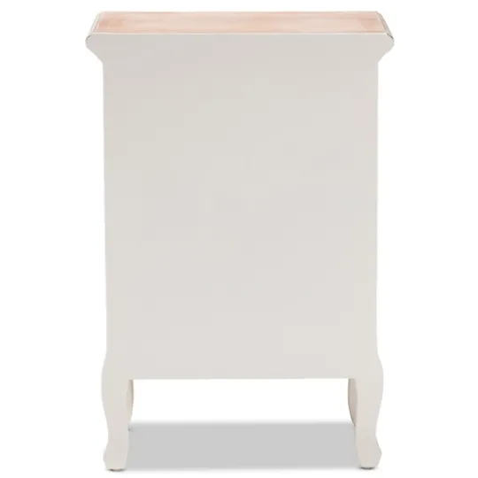Kirkland's Home Antique Wooden 3-Drawer Nightstand- Nightstands
