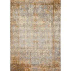 Kirkland's Home Antiqued Ivory Copper Outdoor Area Rug, 5X7- Outdoor Rugs