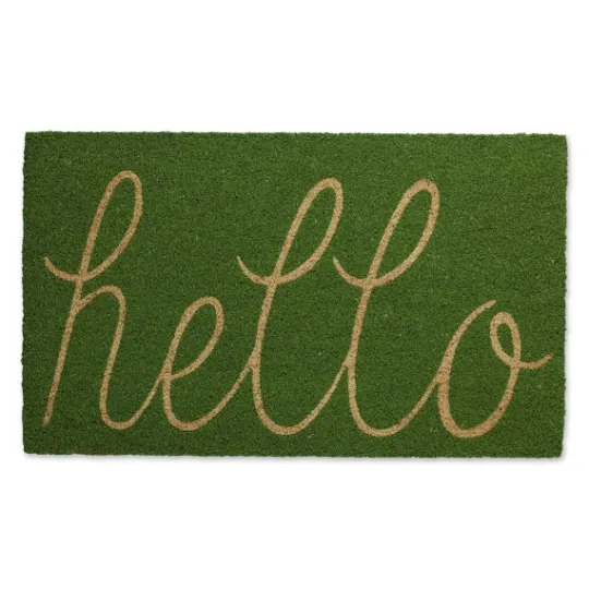 Kirkland's Home Apple Hello Doormat- Doormats