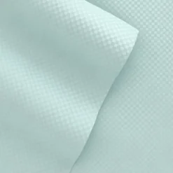 Kirkland's Home Aqua Embossed Checkered 3-Pc. Twin Sheet Set- Bed Sheets