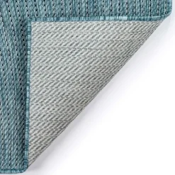 Kirkland's Home Aqua Intertwine Indoor/Outdoorr Area Rug, 6X9- Outdoor Rugs