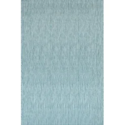 Kirkland's Home Aqua Intertwine Indoor/Outdoor Area Rug, 7X9- Outdoor Rugs