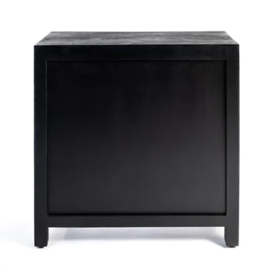 Kirkland's Home Arch Cane And Wood Cabinet- Cabinets & Sideboards