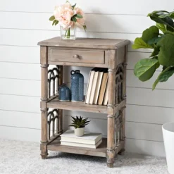 Kirkland's Home Arch Sides Cathedral Side Table- Accent & End Tables