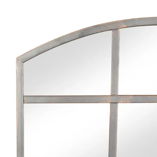 Kirkland's Home Arched Windowpane Wall Mirror- Decorative Mirrors