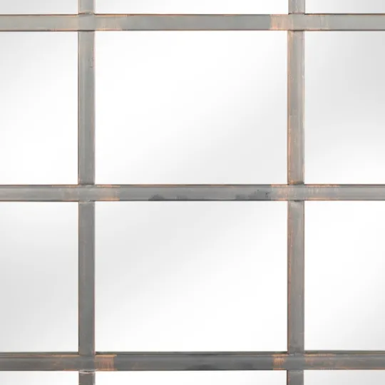 Kirkland's Home Arched Windowpane Wall Mirror- Decorative Mirrors