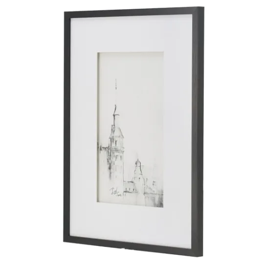 Kirkland's Home Architectural Drawings Framed Art Prints, Set Of 4- Framed Art