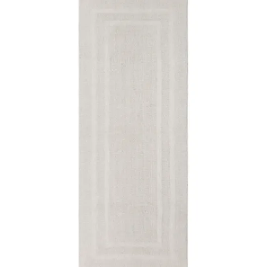 Kirkland's Home Arctic Plush Reversible Cotton Bath Mat, 60 In.- Bathroom Rugs