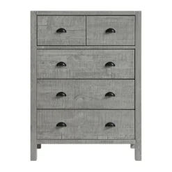 Kirkland's Home Arden Wood 5-Drawer Chest- Dressers & Chests