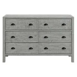 Kirkland's Home Arden Wood 6-Drawer Dresser- Dressers & Chests