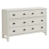 Kirkland's Home Arden Wood 6-Drawer Dresser- Dressers & Chests