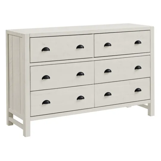 Kirkland's Home Arden Wood 6-Drawer Dresser- Dressers & Chests