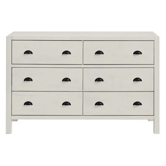 Kirkland's Home Arden Wood 6-Drawer Dresser- Dressers & Chests