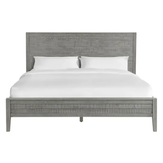 Kirkland's Home Arden Wood Panel King Bed- Beds & Headboards