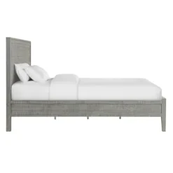 Kirkland's Home Arden Wood Panel King Bed- Beds & Headboards