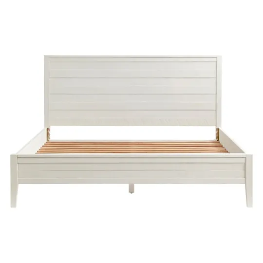 Kirkland's Home Arden Wood Panel King Bed- Beds & Headboards